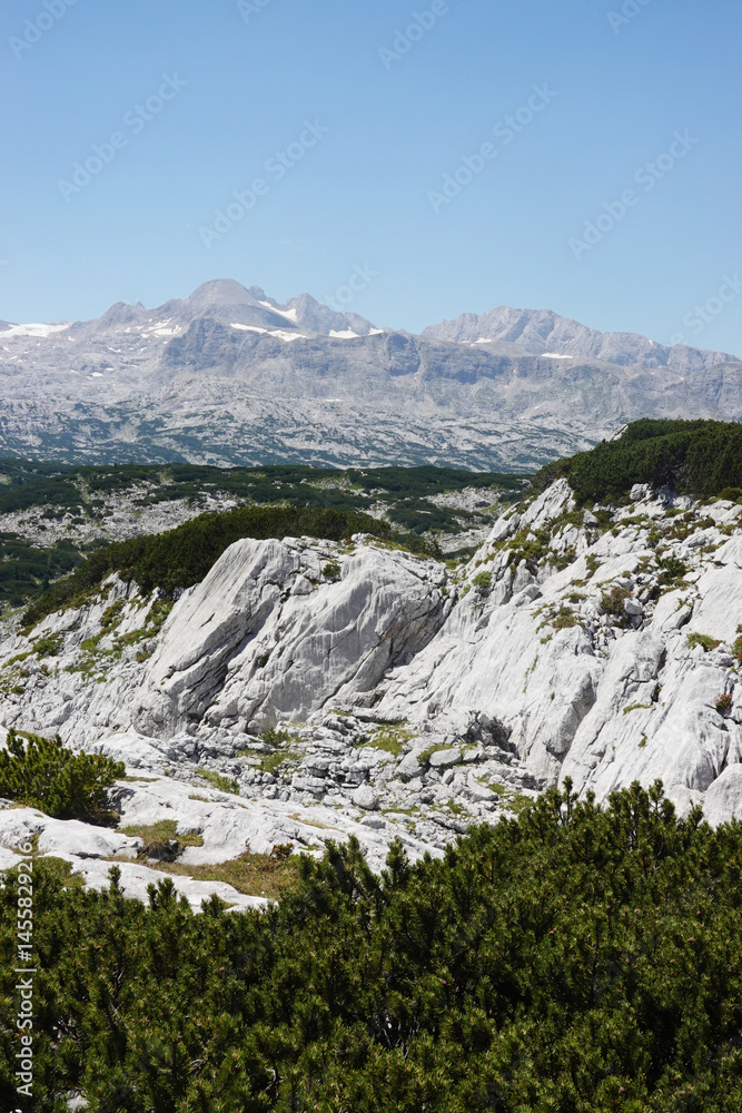 The view from Krippenstein mountain, Austria