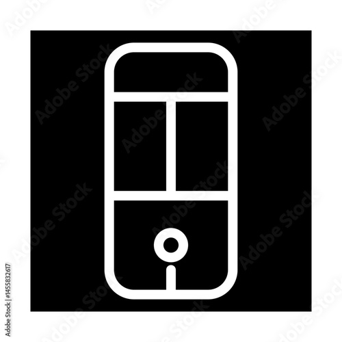 Bioreactor Glyph icons
