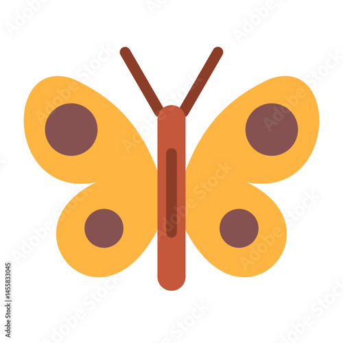 Butterfly Vector Design Icon Style