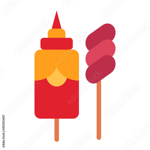 Street Food Vector Design Icon Style