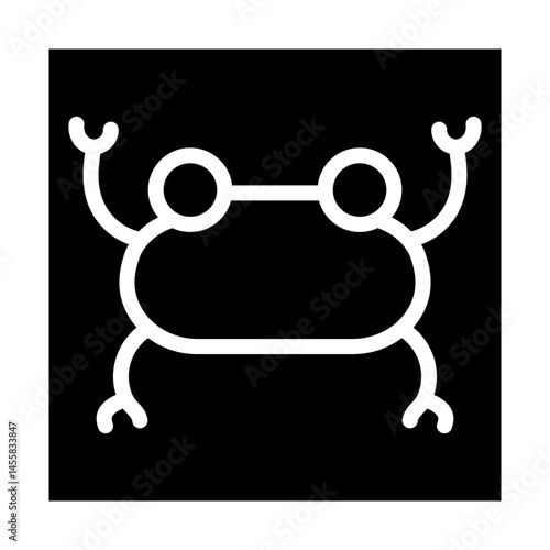 Nanorobot Glyph icons
