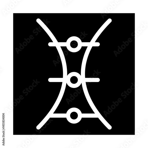 DNA Replication Glyph icons
