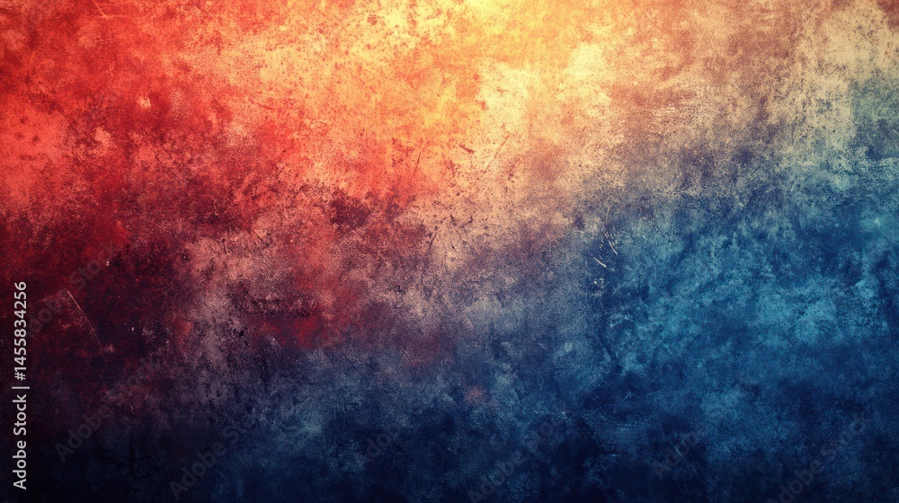 Gradient Background Showing Red Orange And Blue Tones Across Surface Gradient Background Showing Red Orange And Blue Tones Across Surface