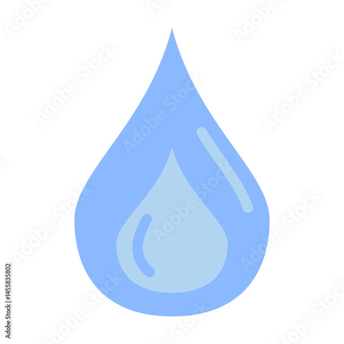 Drop Vector Design Icon Style