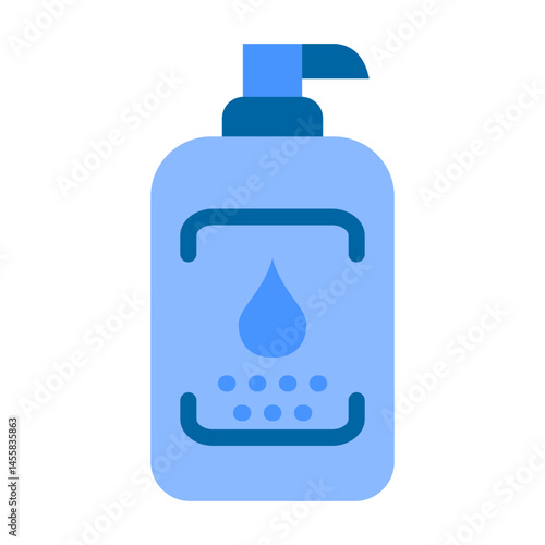 Shower Gel Vector Design Icon Style