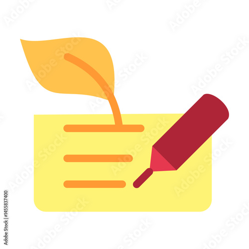 Editorial Vector Design Icon Style