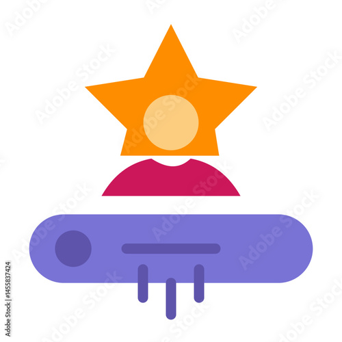 Feature Story Vector Design Icon Style