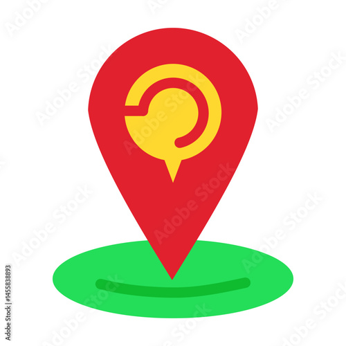 Location Vector Design Icon Style