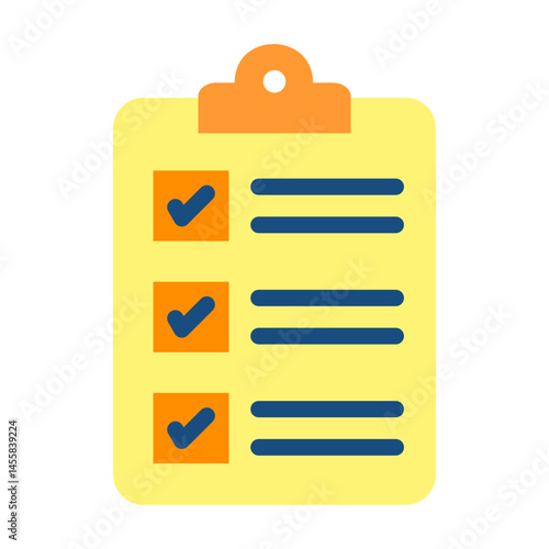 List Vector Design Icon Style