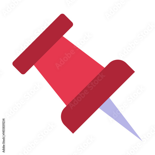 Push Pin Vector Design Icon Style