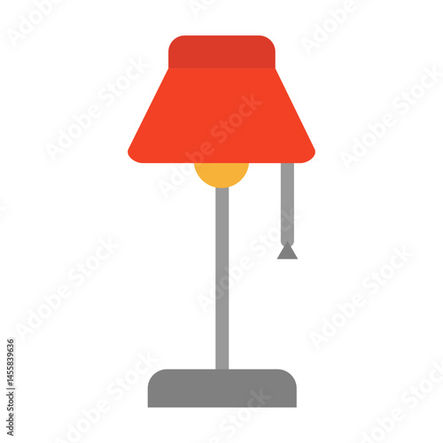 Lamp Vector Design Icon Style