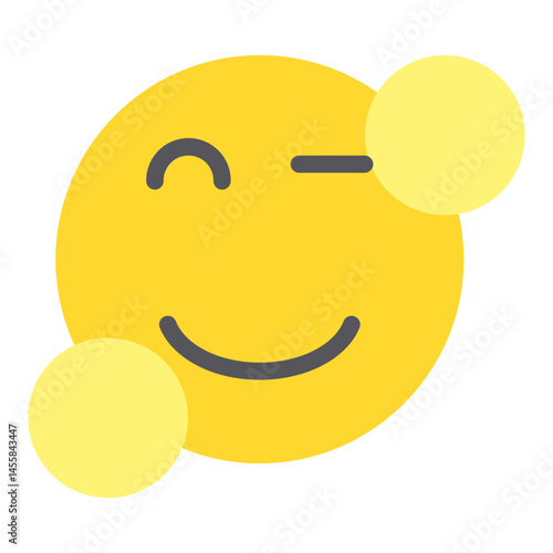 Wink Vector Design Icon Style