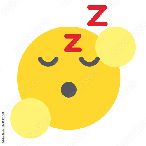 Sleepy Vector Design Icon Style