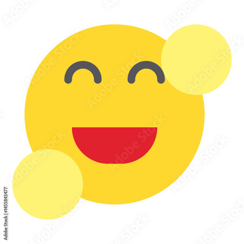 Happy Vector Design Icon Style