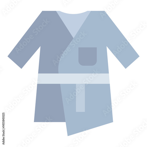 Bathrobe Vector Design Icon Style