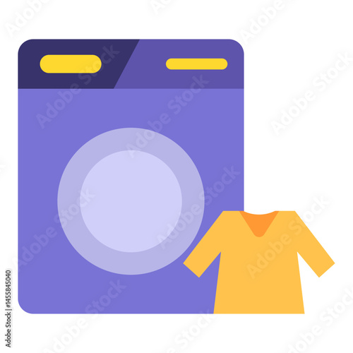 Laundry Vector Design Icon Style