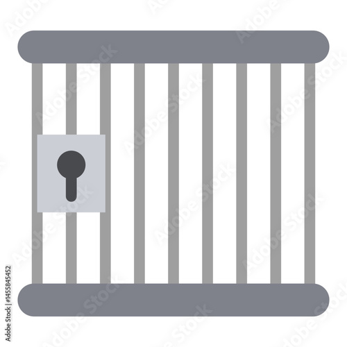 Jail Vector Design Icon Style