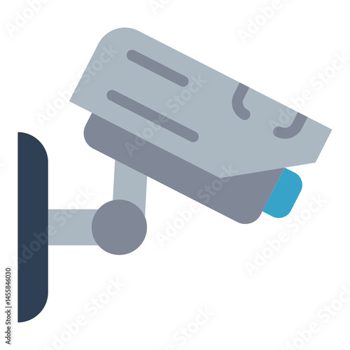 Security Camera Vector Design Icon Style
