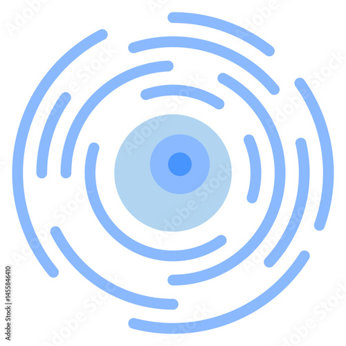 Cyclone Vector Design Icon Style