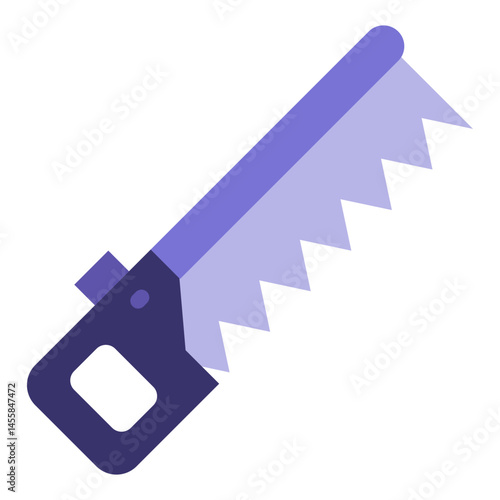 Hand Saw Vector Design Icon Style