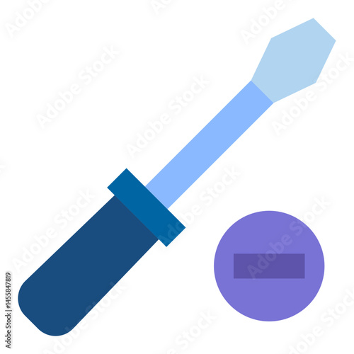 Screwdriver Vector Design Icon Style