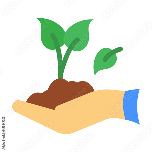 Ecologist Vector Design Icon Style