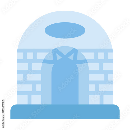 Igloo Vector Design Icon Style