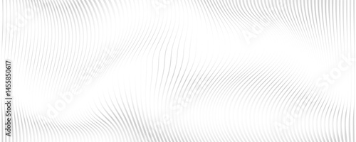 Abstract Wavy Lines with Soft Colors on White Background. Minimalist design perfect for web, banners, animations, posters