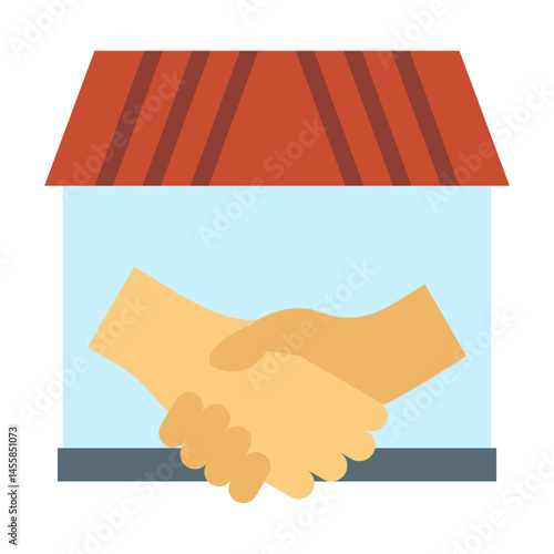 House Deal Vector Design Icon Style