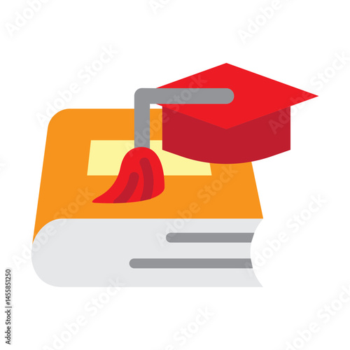 Thesis Vector Flat Icon Design