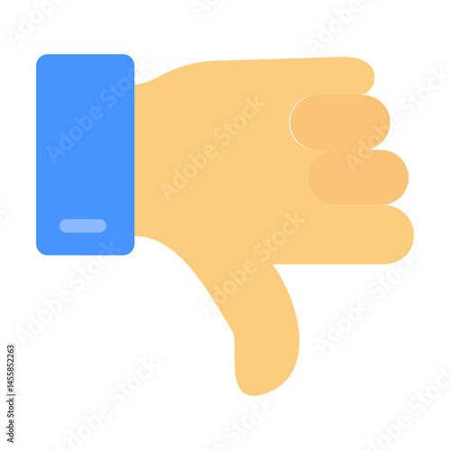Dislike Vector Design Icon Style