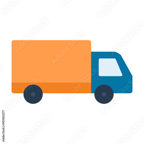 Delivery Truck Vector Design Icon Style