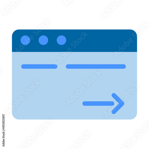Webpage Vector Design Icon Style