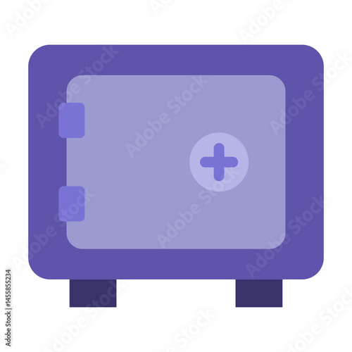 Safe Box Vector Design Icon Style