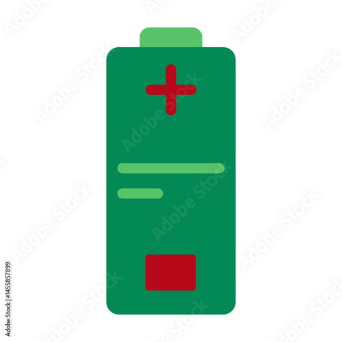 Battery Vector Design Icon Style