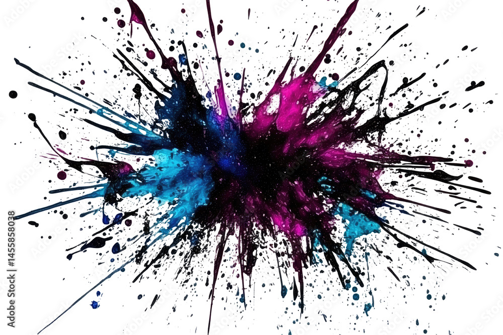 Explosion of vibrant color Explosion of vibrant color