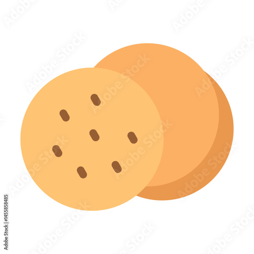 Biscuits Vector Design Icon Style