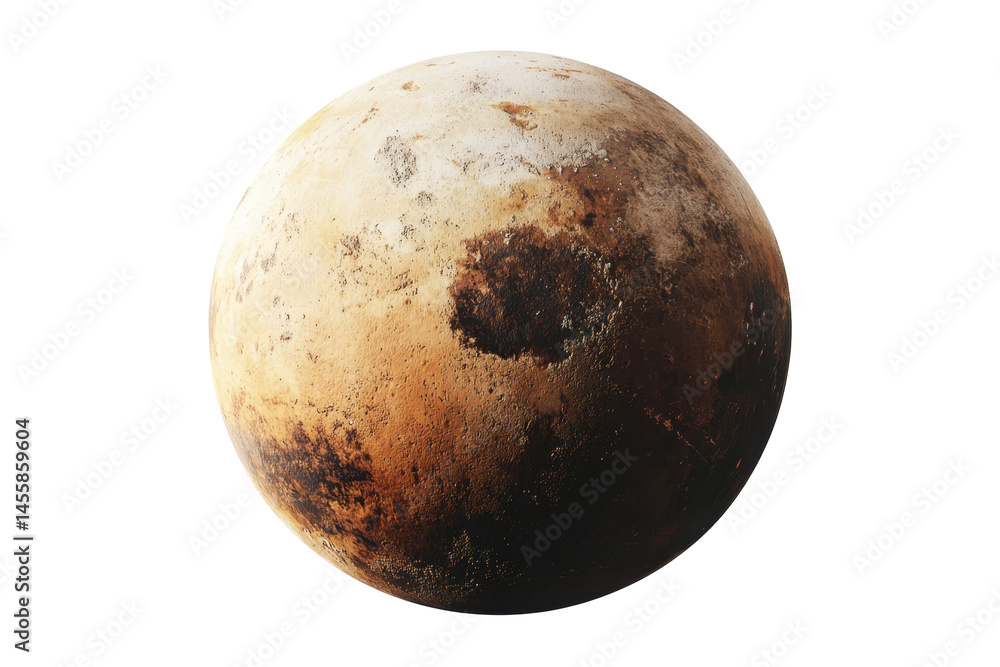 Transparent PNG of Mars planet ideal for astronomy presentations or solar system themed visual content Transparent PNG of Mars planet ideal for astronomy presentations or solar system themed visual content