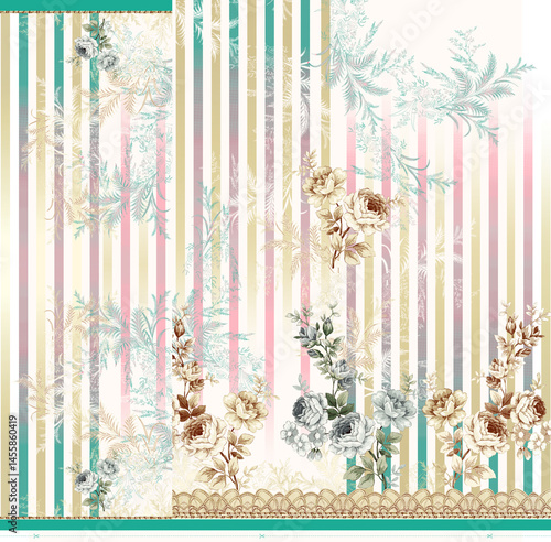 Wallpaper Mural new allover creation design pattern Torontodigital.ca