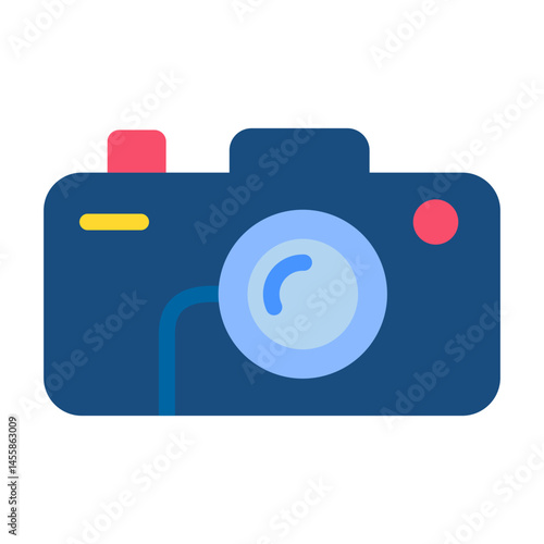 d Camera Vector Design Icon Style