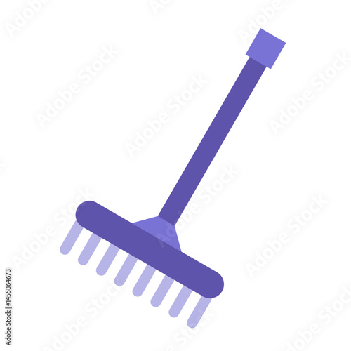 Rake Vector Design Icon Style
