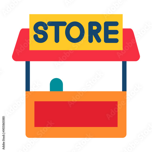 Store Sign Vector Design Icon Style