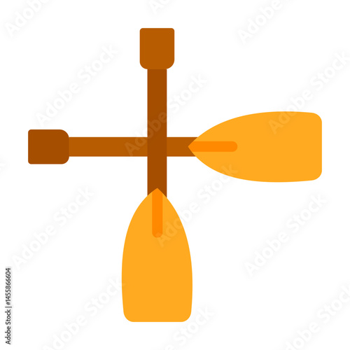 Paddles Vector Design Icon Style