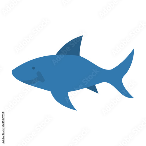 Shark Vector Design Icon Style