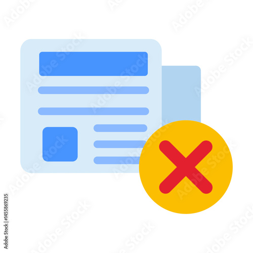 Churnalism Vector Design Icon Style