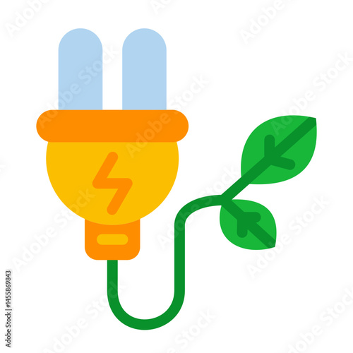 Green Energy Vector Design Icon Style