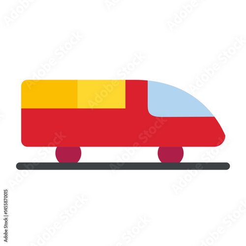Train Vector Design Icon Style