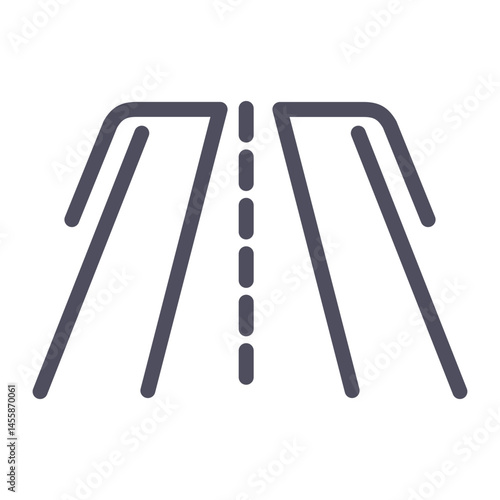 Highway Vector Design Icon Style