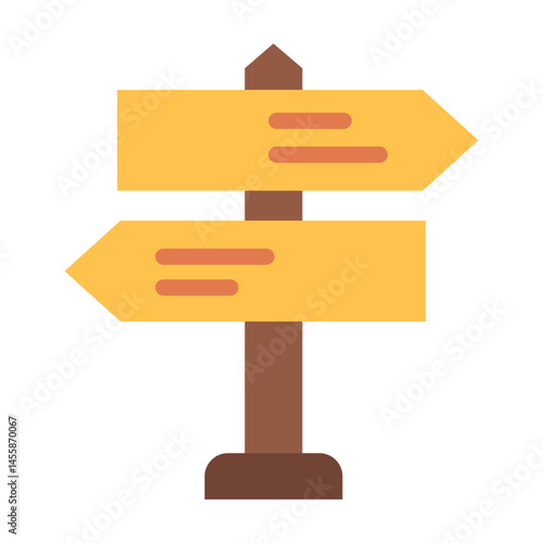 Signboard Vector Design Icon Style