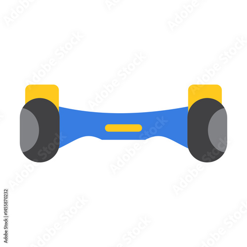 Hoverboard Vector Design Icon Style